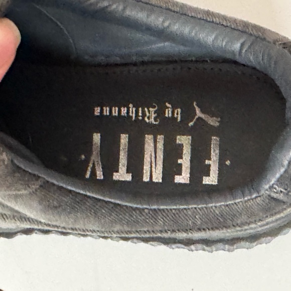 Fenty X Puma Creeper Glacier Grey size 7 - Picture 4 of 5